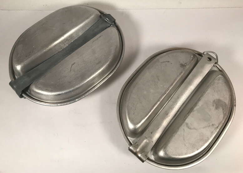 WWII & Viet Nam Era Mess Kits (2)