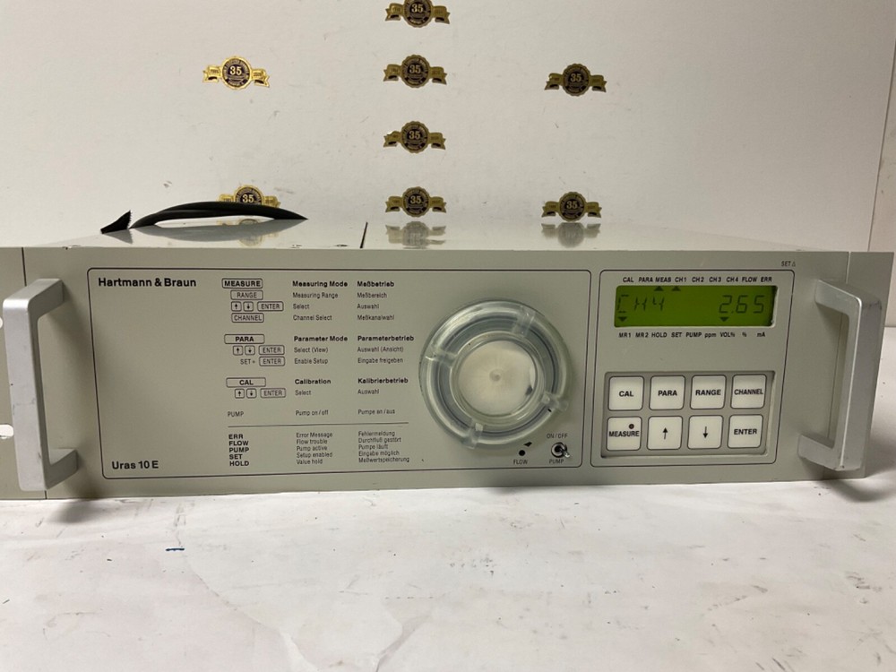 Hartmann & Braun Uras 10 E Spreadrum Analyzer 02 URAS 10E / 3.5