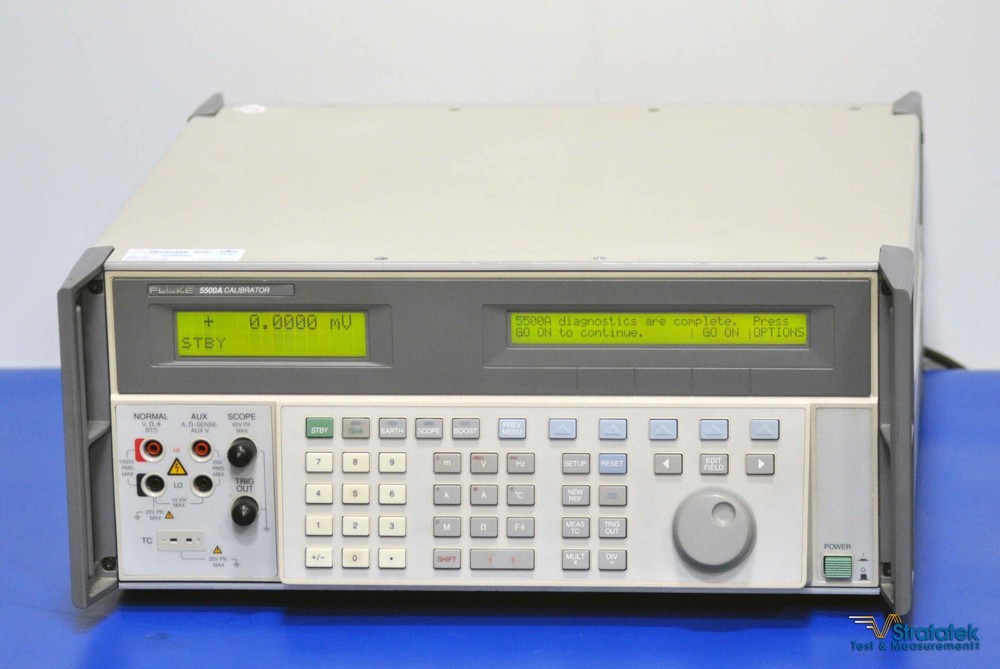 Fluke 5500A Multifunction Calibrator ISO 17025 Accredited Calibration