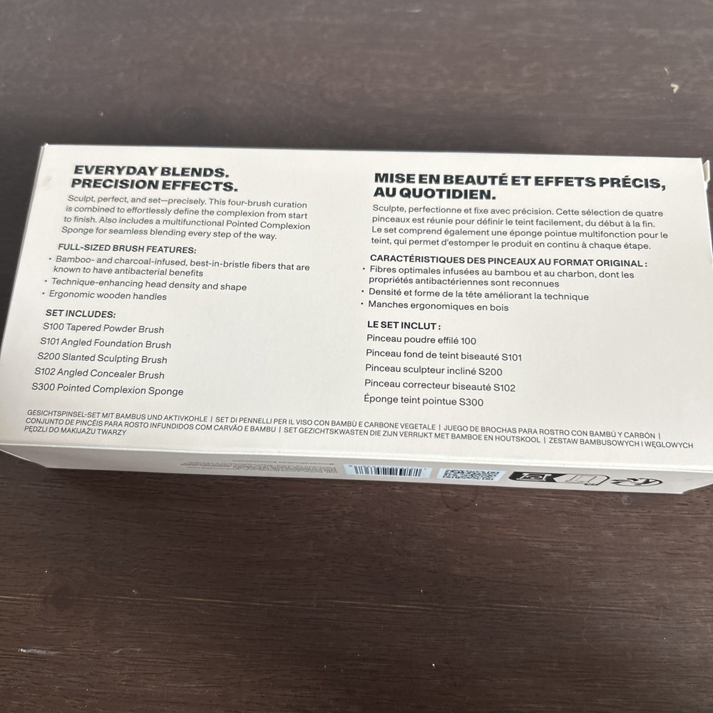 Morphe Face Shaping Essentials Brush Set New In Box Full Size