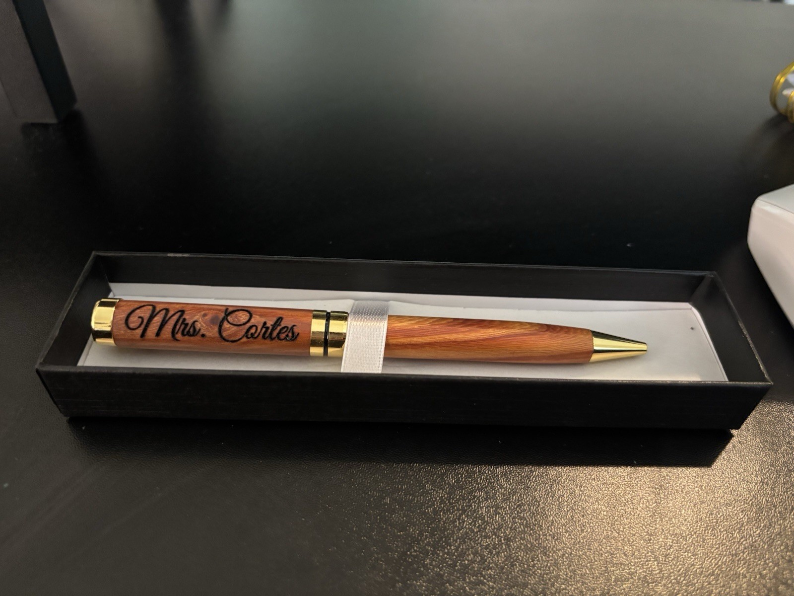 Custom Engraved Wood Pen with Box – Personalized Gift