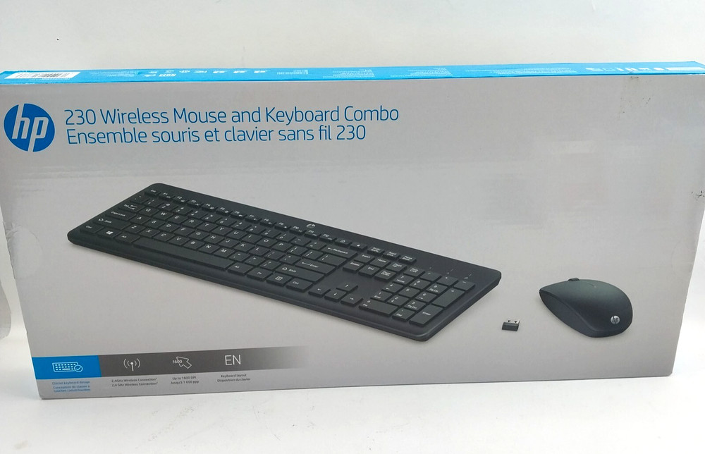 HP 230 Wireless Mouse and Keyboard Combo