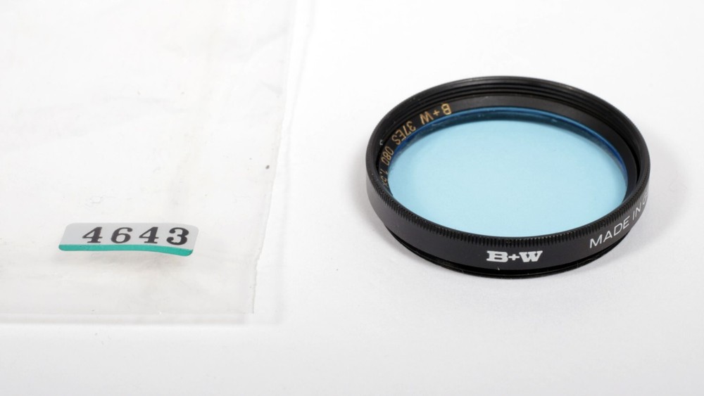 Schneider B+W 37mm 080 1.5x Blue filter #4643