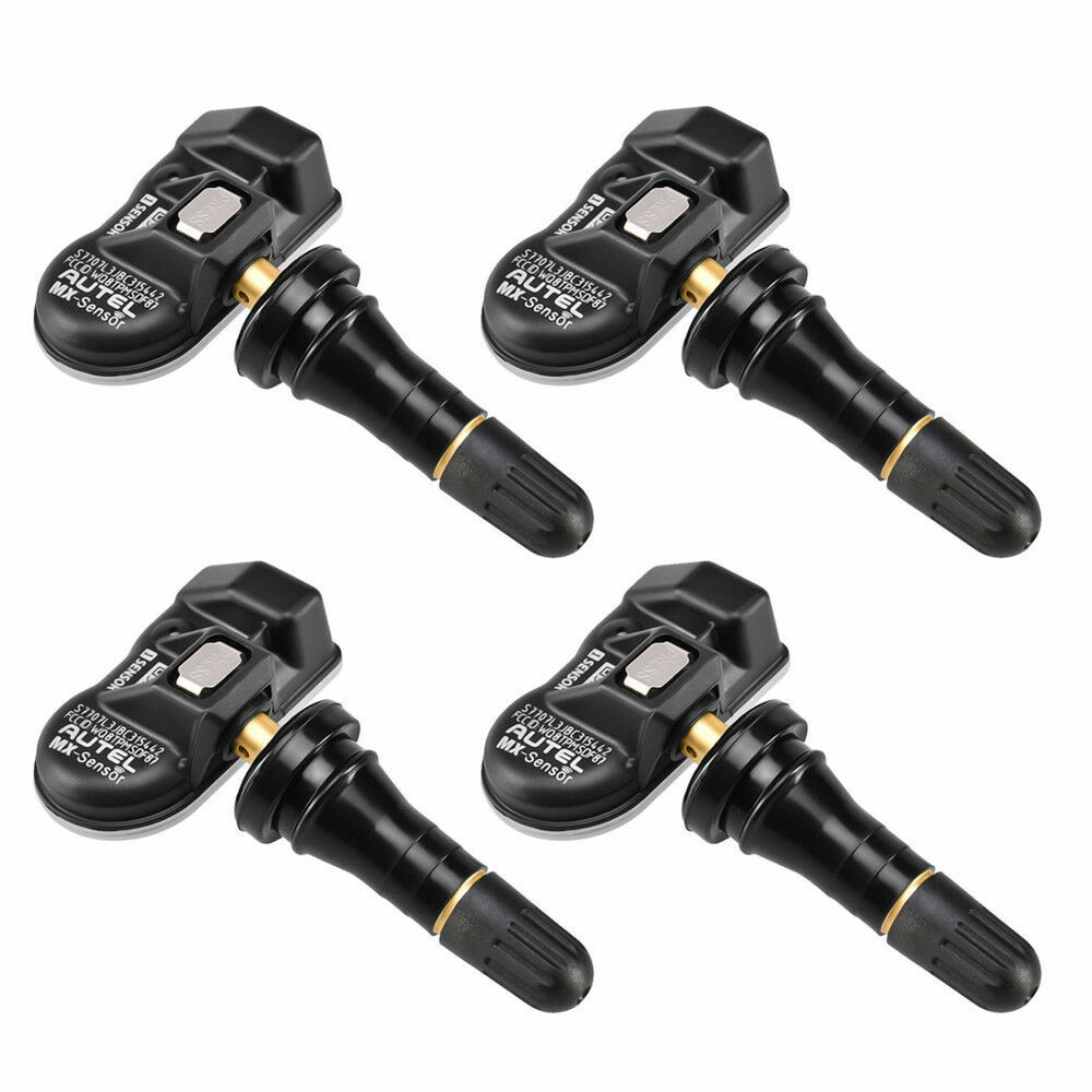 Autel MX-Sensor 433Mhz/315Mhz Program TPMS Sensor Rubber For Tire Pressure 4PCS