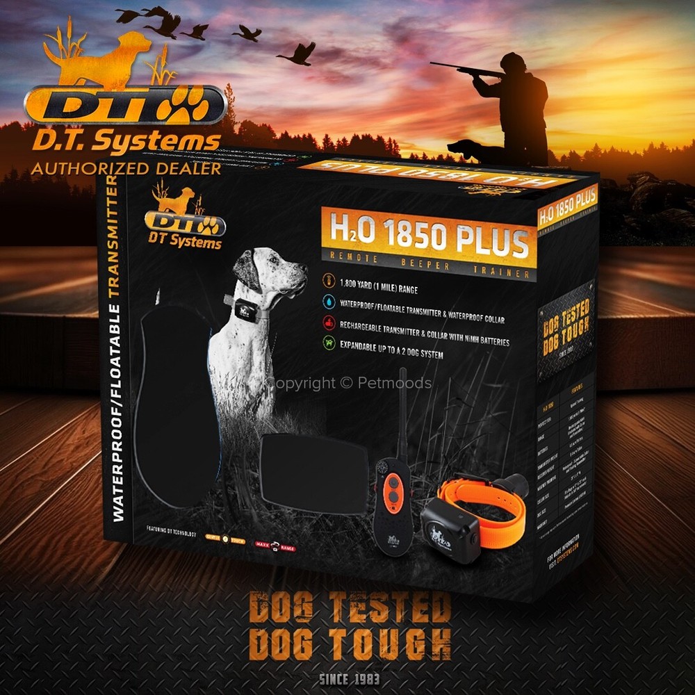 DT Systems H2O 1850 PLUS Remote Dog Trainer Beeper