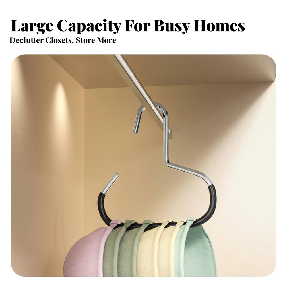 Hat Hanger Space Saving Closet Hat Hanger Multi-Functional for Dorm Room