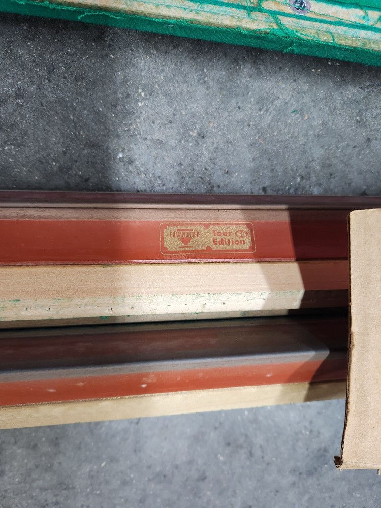 Original Valley 5-bolt pool table rails 7ft