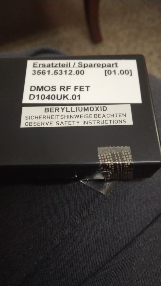 SML D1040UK ROHDE SCHWARZ FM TRANSMITTER AMPLIFIER MOSFET "READ"