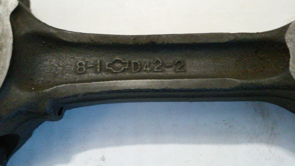 Nissan Connecting Rod. Forging # D42,D43.