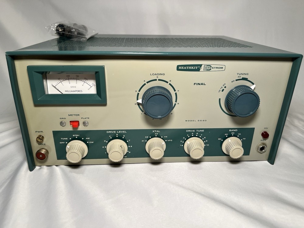 HEATHKIT PHONE /CW TRANSMITTER MODEL DX60