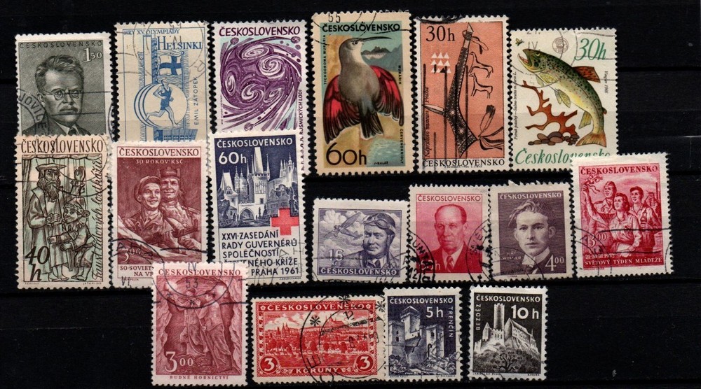 Yanstamps: Czechoslovakia stamps collection set#15