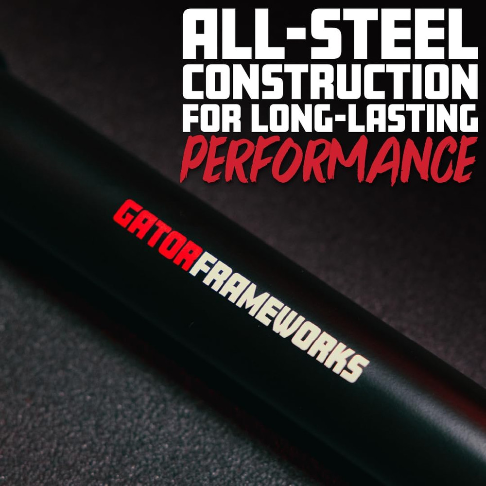 Gator Frameworks Standard Subwoofer/Speaker Pole Mount with Adjustable Height, (