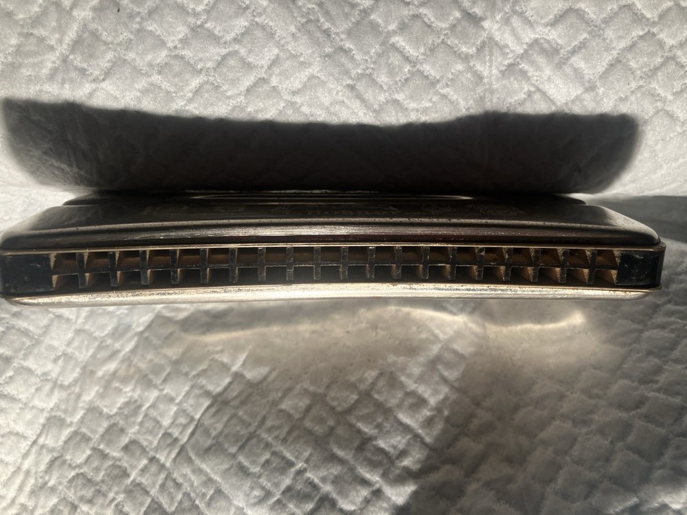 Antique Double M Hohnerharmonica Keys C & G