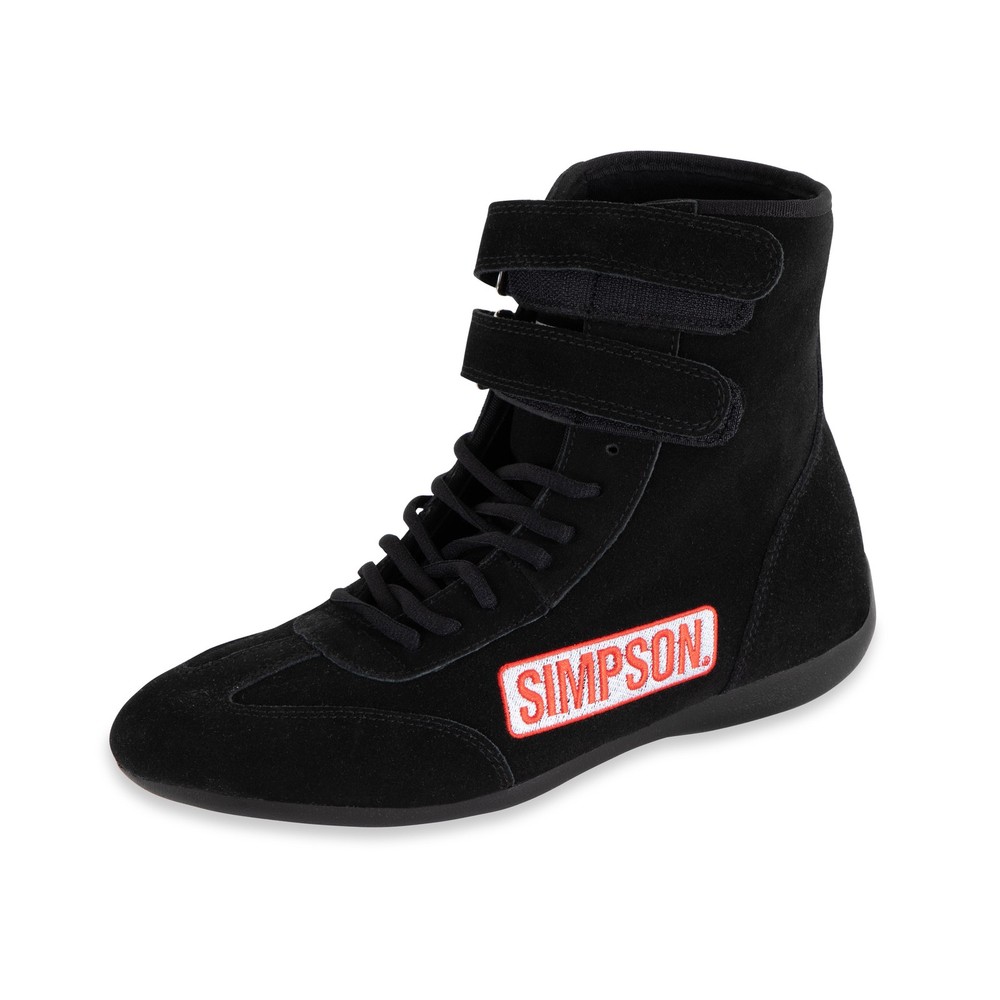 28100BK Simpson Racing Hightop Shoes