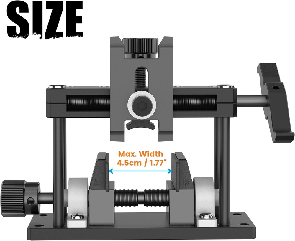 [Updated]Universal Pistol Sight Pusher Slide Clamp w/ 6 types Side Blocks Heavy