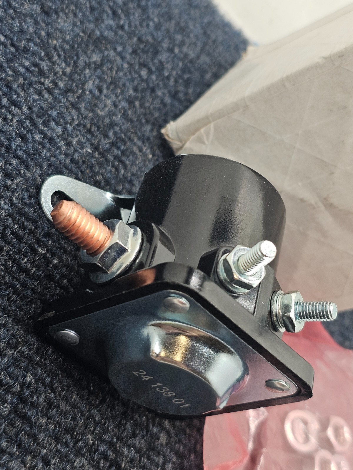 JEGS 10308 Ford-Style Remote Mount Starter Solenoid