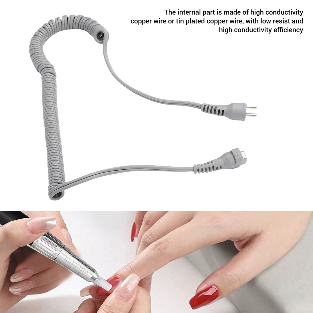Nail Drill Replacement Cable For UP200 UG 12 Machine Power Cord