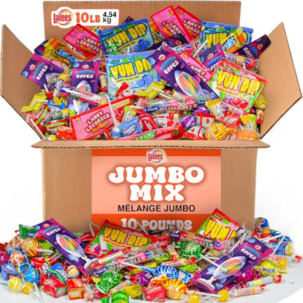 Candy Variety Pack - 10 Pounds - Bulk Candy - Individually Wrapped - Assorted Pi