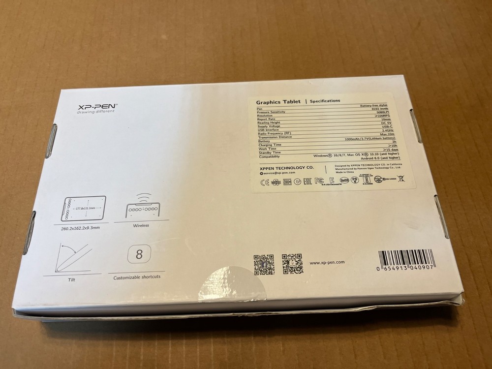 XP-PEN Deco Mini7W Drawing Pad for Computer