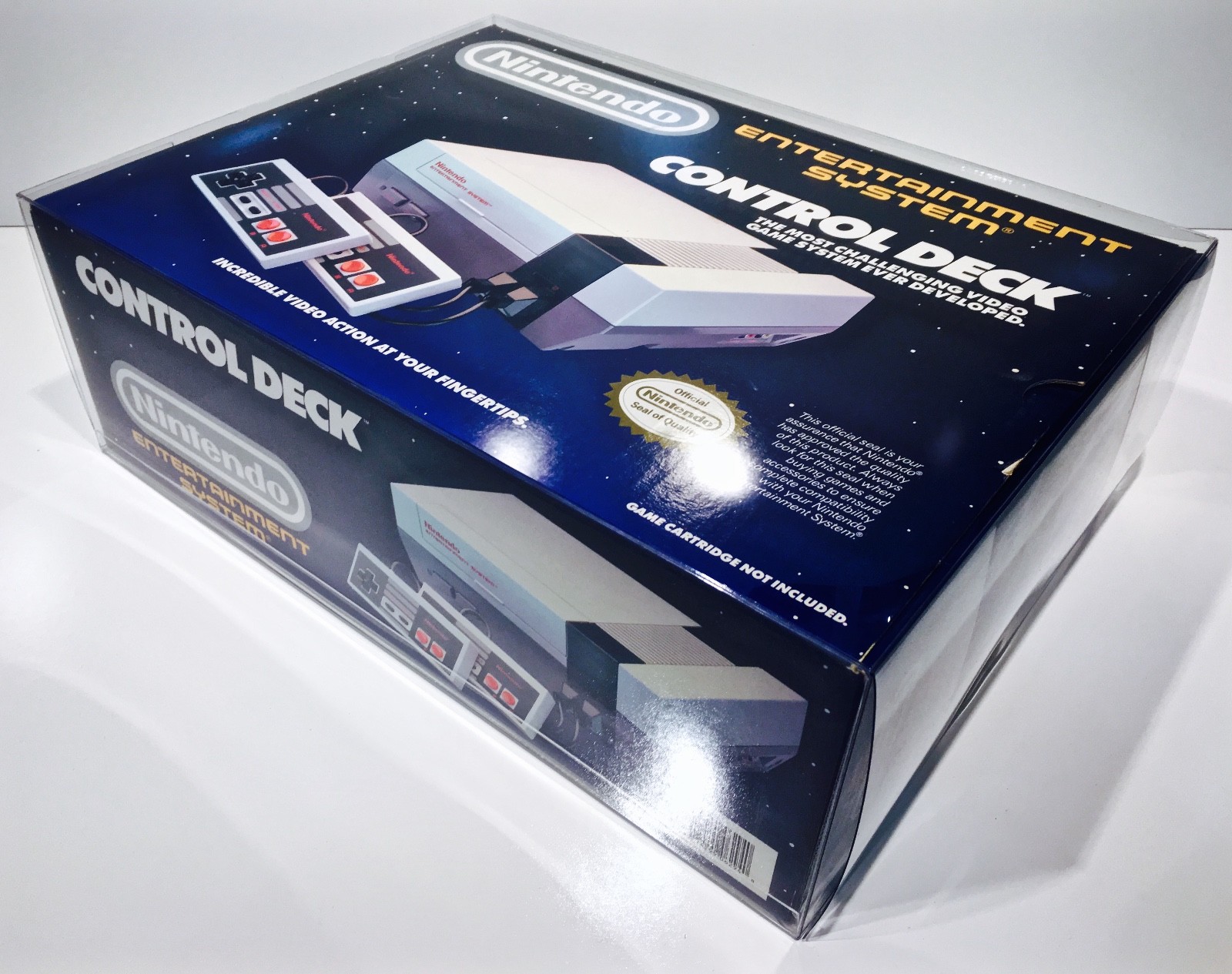 1 Console Box Protector For NES CONTROL DECK / CHALLENGE SET Nintendo Boxes