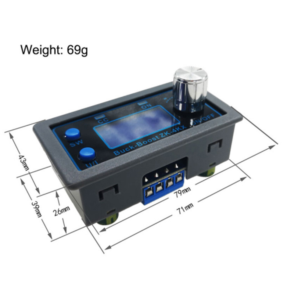 DC Adjustable Step Up Down Buck Boost Power Supply Voltage Regulator Module TD