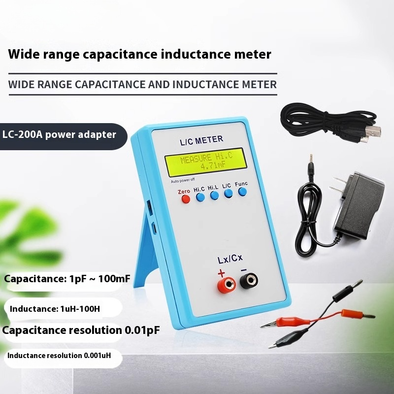 LC‑200A Inductance Capacitance Meter Handheld L/C Meter Electric Multimeter