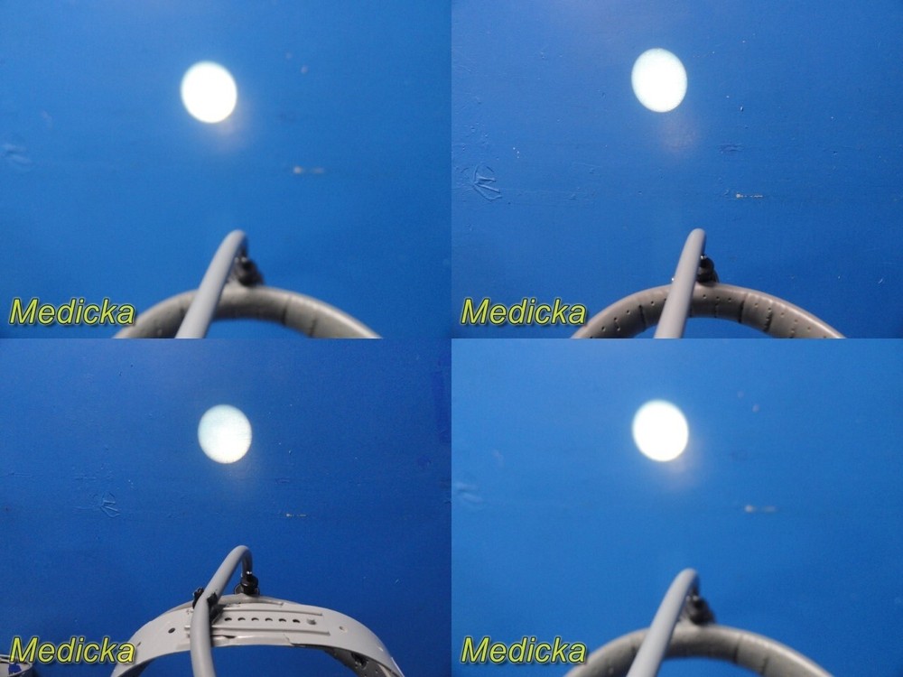 Codman Microsystem Twin Beam Light Source W/ Headlight & F/O Light Guide ~ 29685