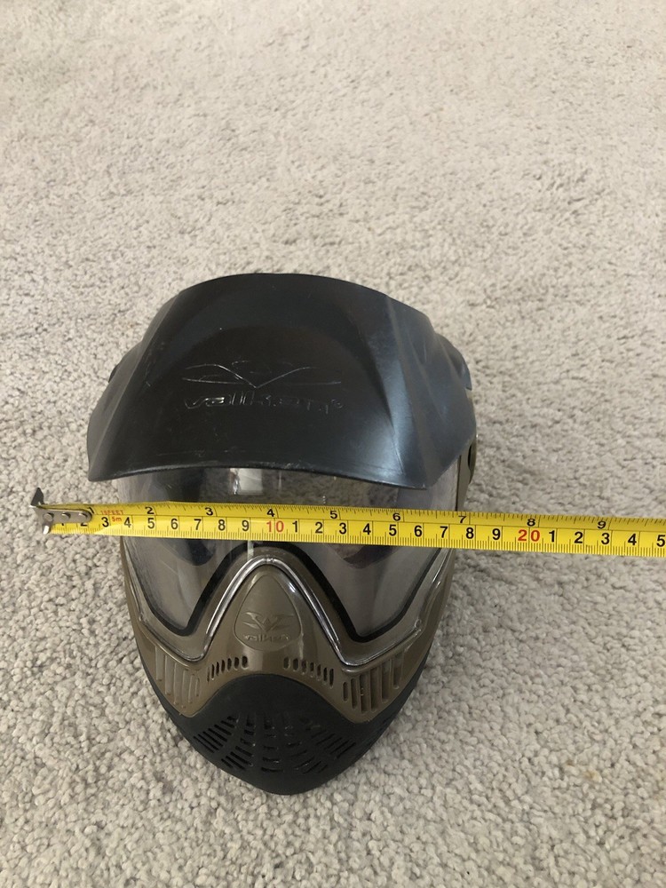 Valken Paintball Goggle Mask Visor Brown Vented Complete Read Descriptions