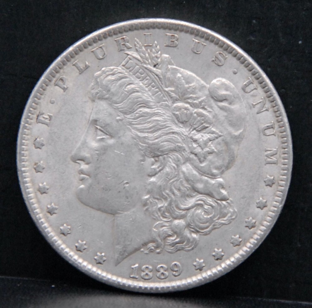 1889 Morgan Silver Dollar - Almost Uncirculated Condition