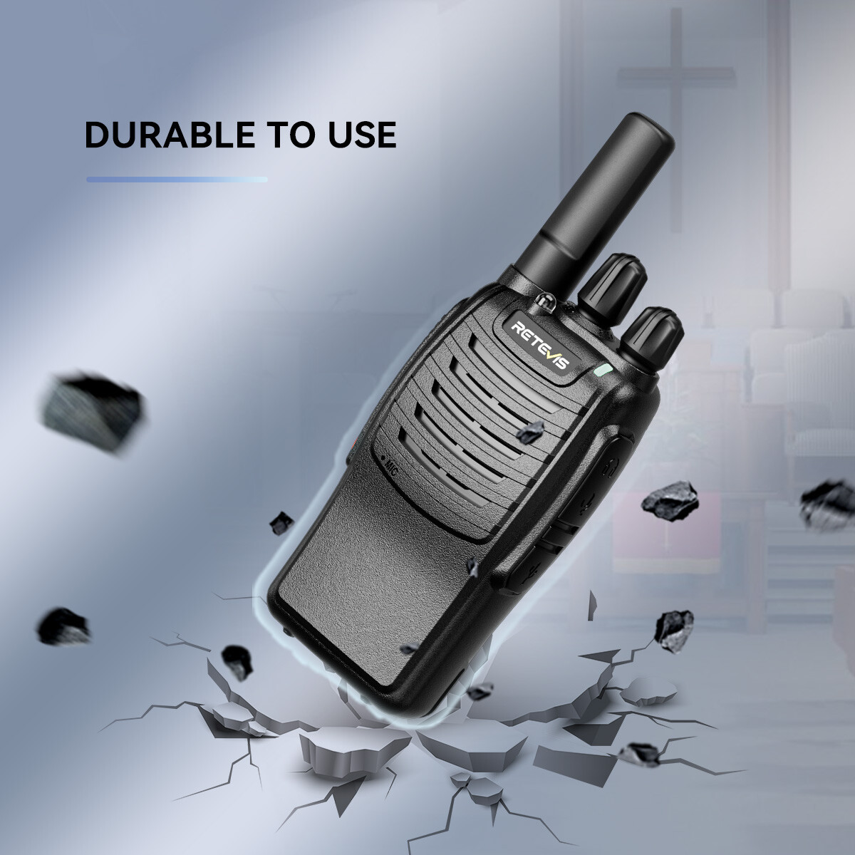 10*Retevis H777 UHF FRS Walkie Talkies Long Range 2W 16CH VOX TOT Two Way Radio