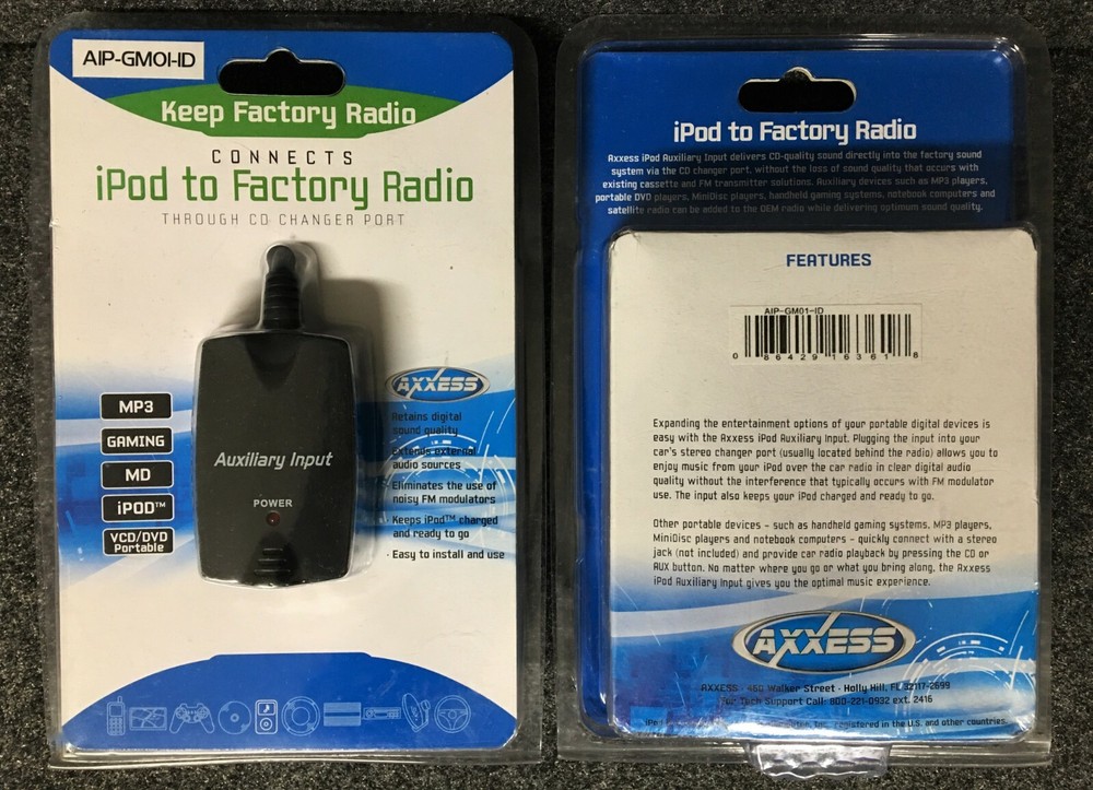 AXXESS AIP-GM01-ID iPOD Auxiliary Input