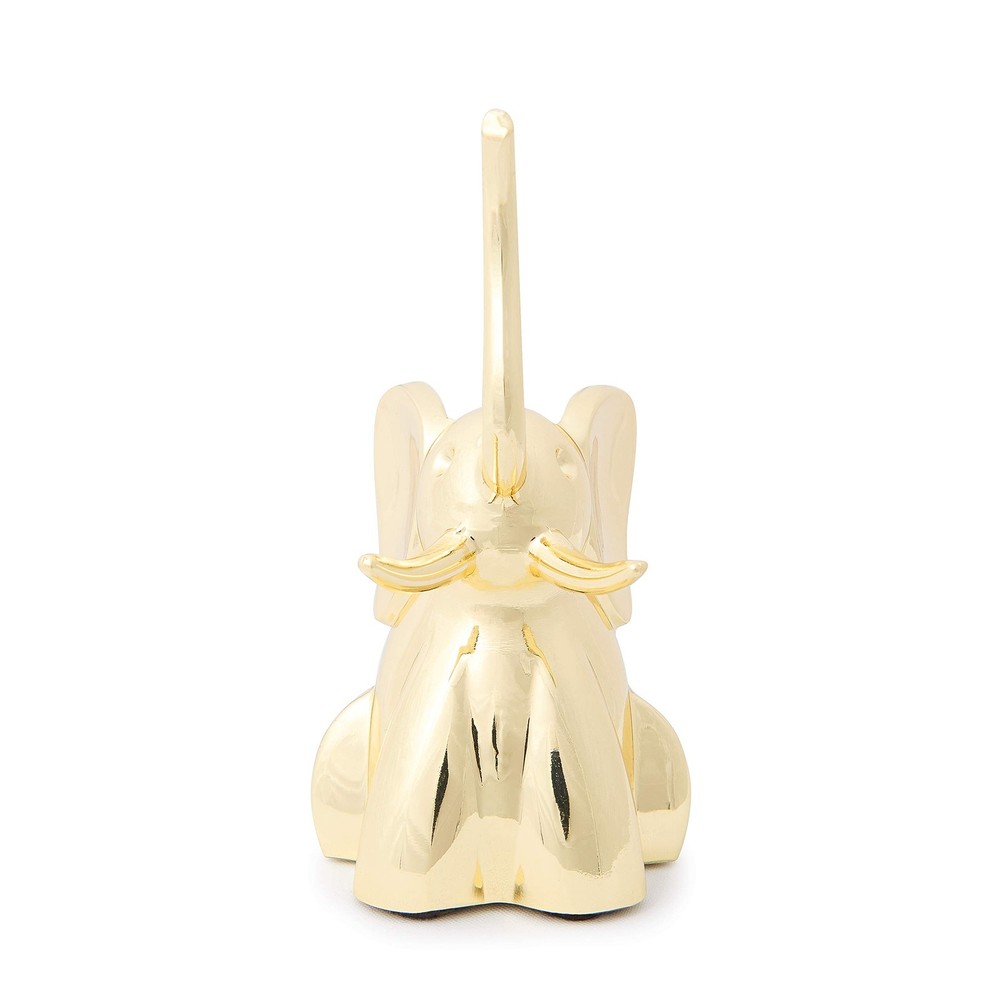 Umbra Zoola Elephant Ring Holder, Brass