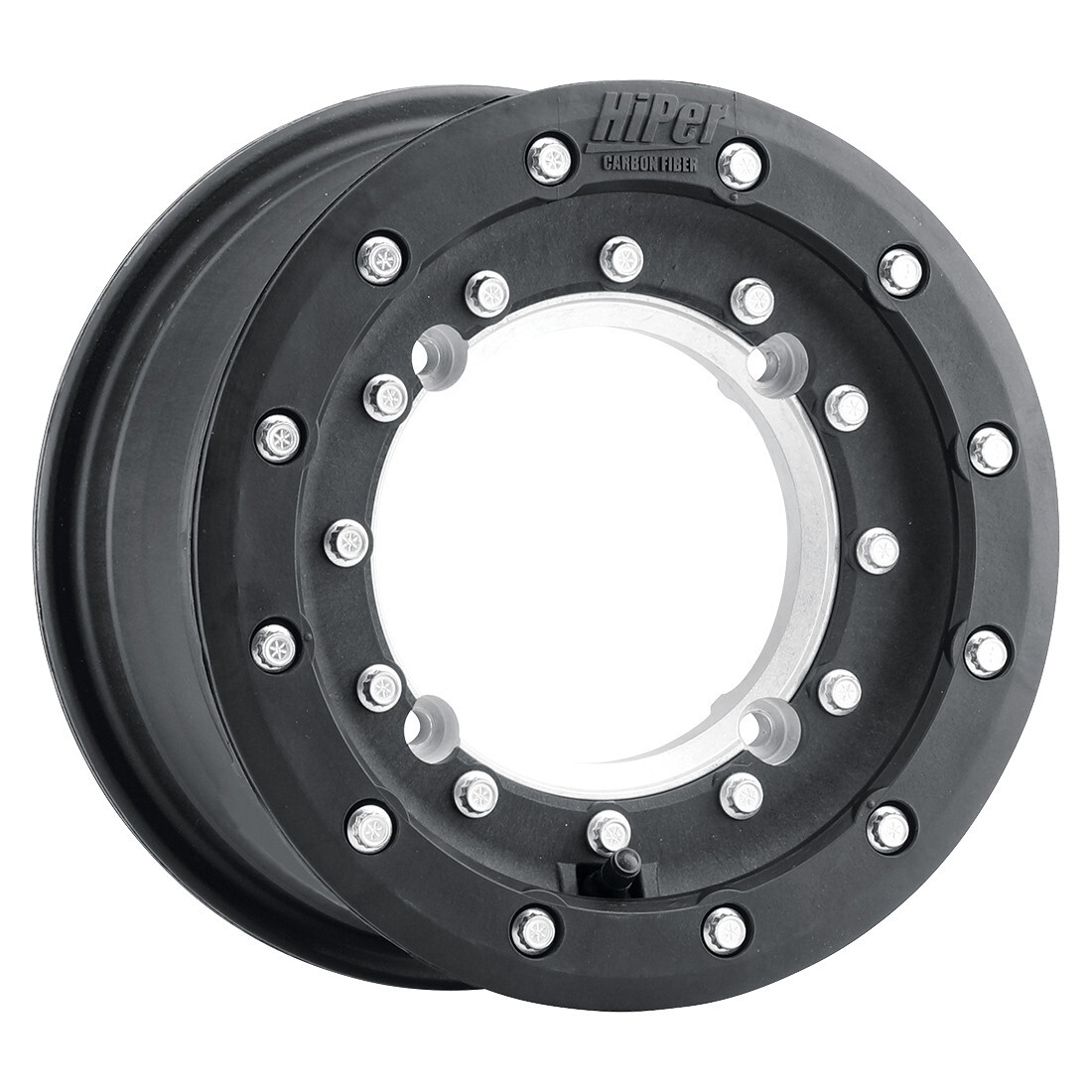 HiPer ATV TECH 3 Single Beadlock Front Wheel 10x5, 4+1, 4x156 - 1050-YPFF-SBL-BK