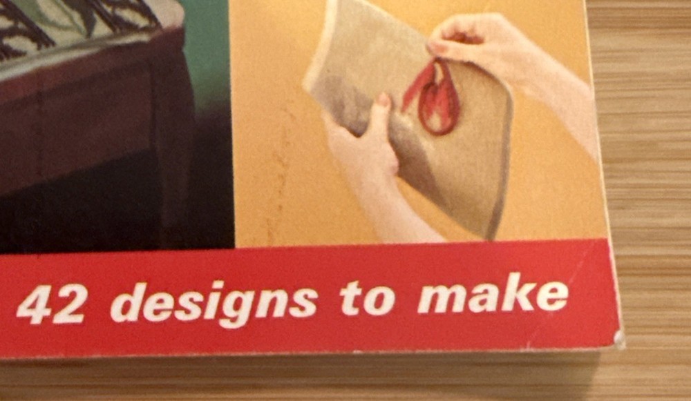1967 McCall’s Needlepoint Step-by-Step Beginner Guide 42 Designs To Make