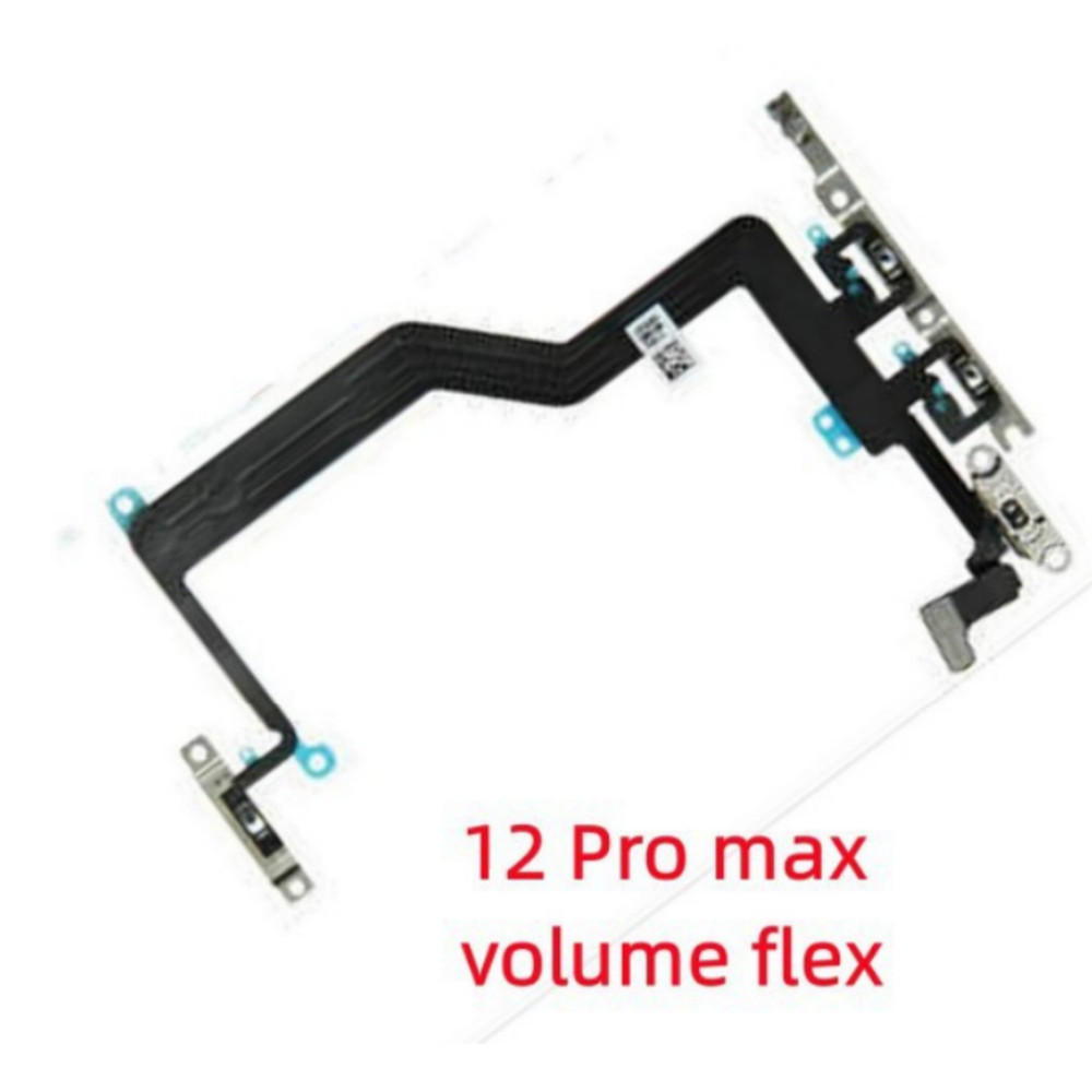 OEM Power Volume Switch Button Flex Cable Accessories For iphone 12 Pro Max