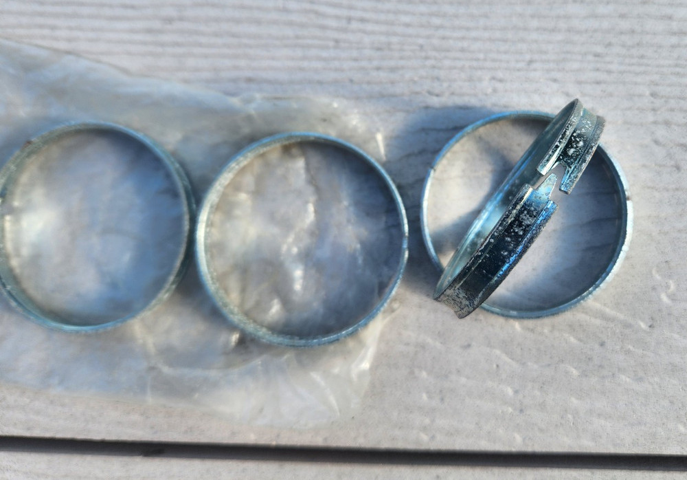 4 Pack 24X327930-G1 GENTEQ Split Ring Adapter: 2 1/4" Mounting Ring