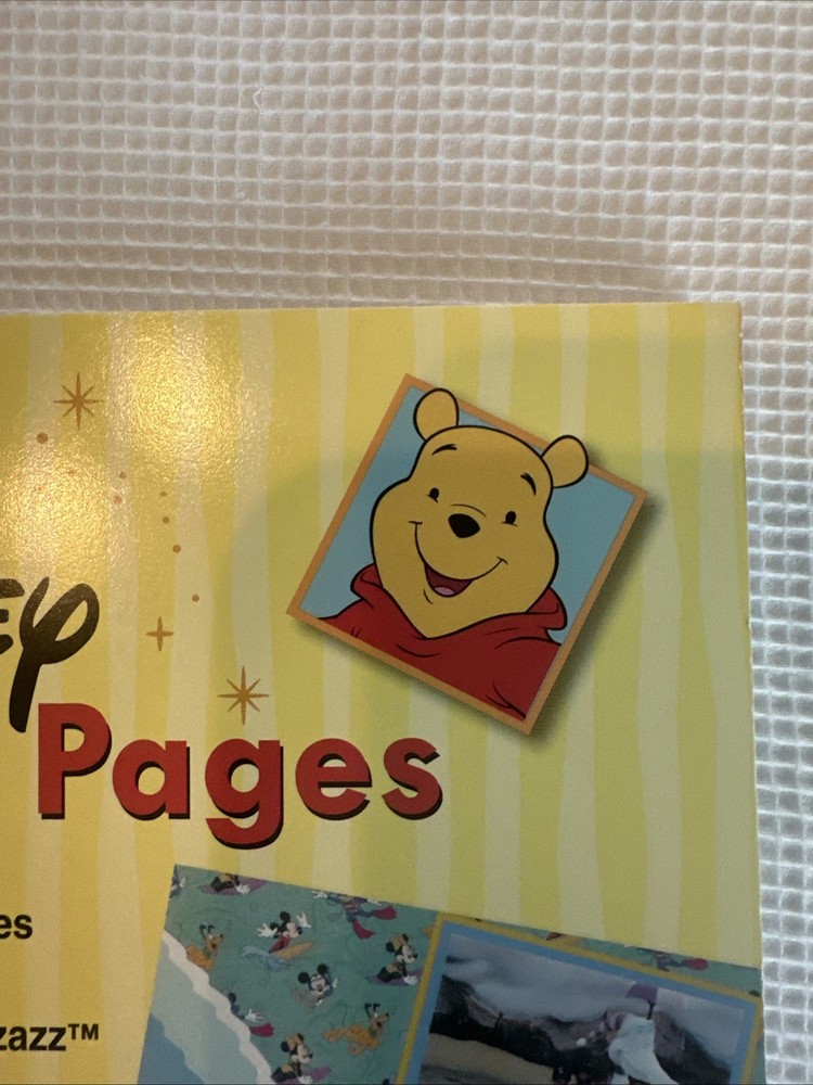 Making DISNEY SCRAPBOOK Pages Guidebook 40 Sheets 68 Sample Pages Techniques NEW