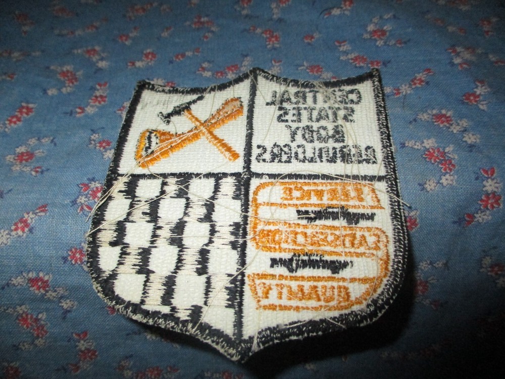 Shield Shape Patch Central States Body Rebuilders LOOK