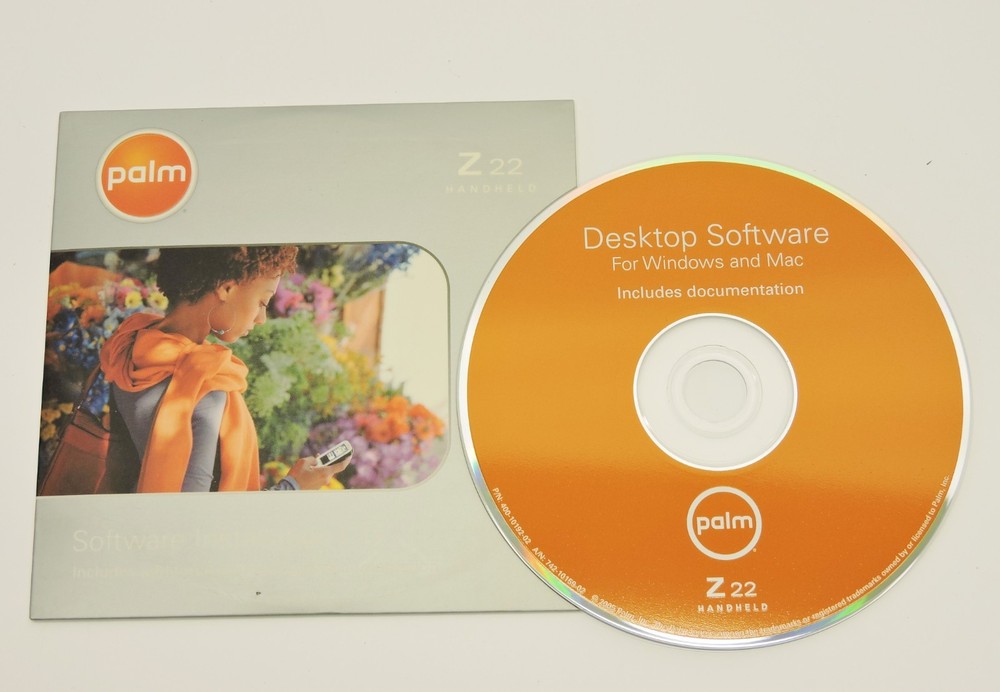 Palm Z22 Software Disk NEW