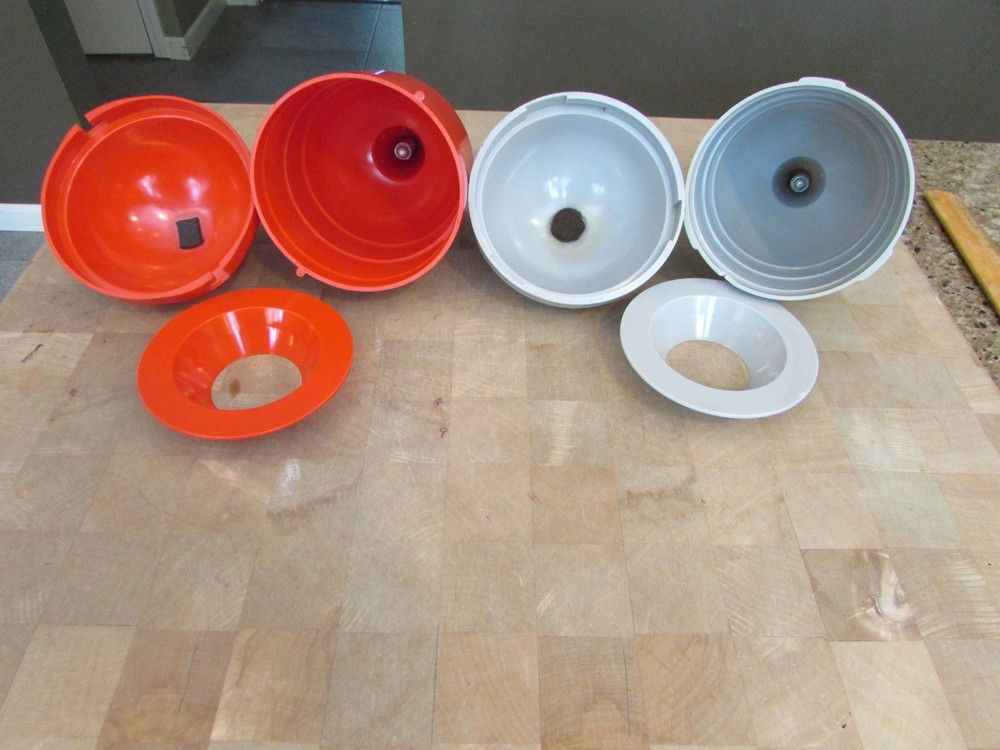 Vintage Red Comet Automatic Safety Spray Fire Control System 2 PCS. EMPTY