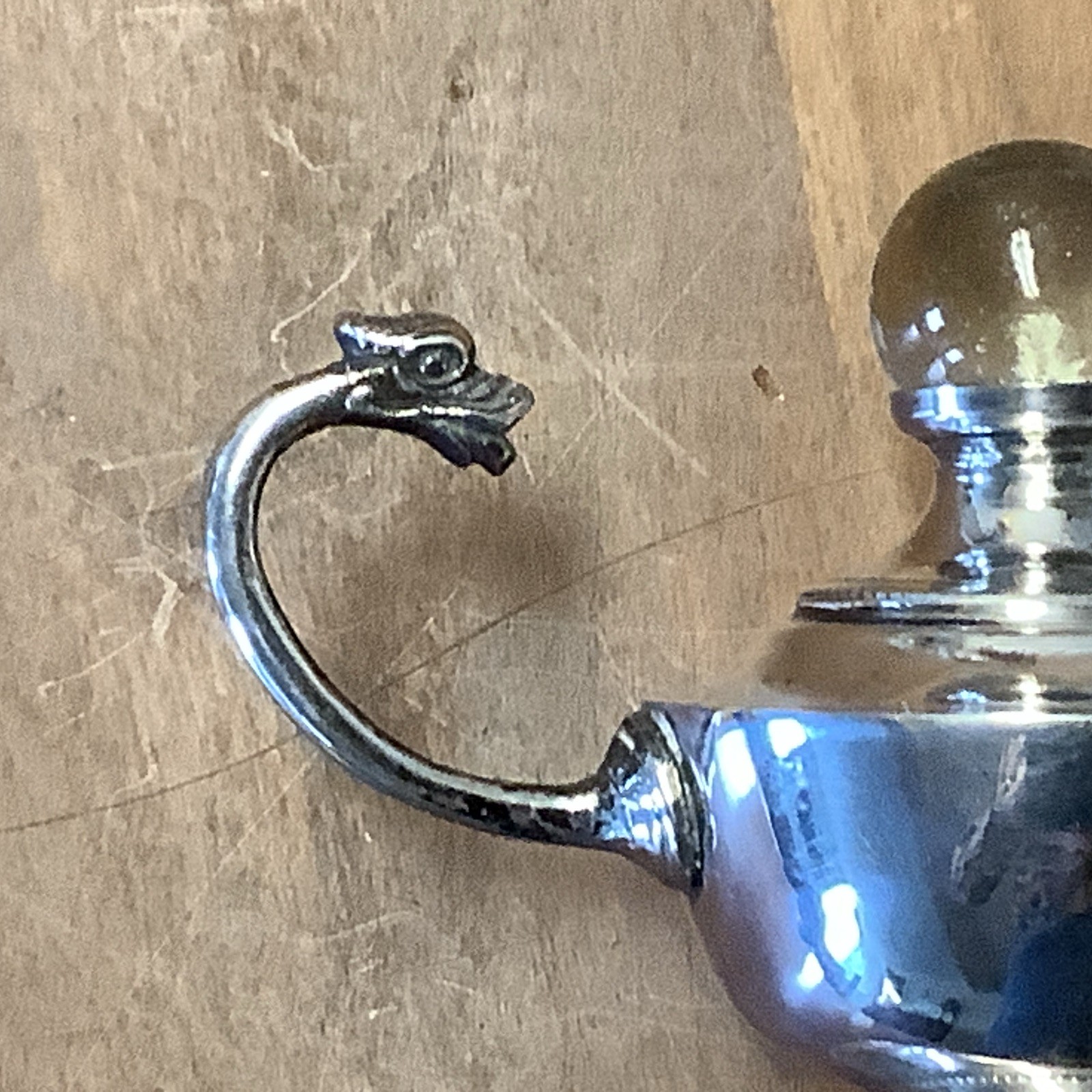 Sterling Silver Small Aladdin’s Lamp Hallmarked