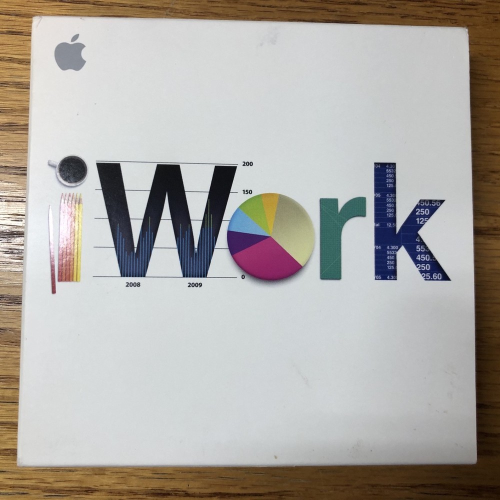 iWork '09 in Original Box / Macintosh Computer Software