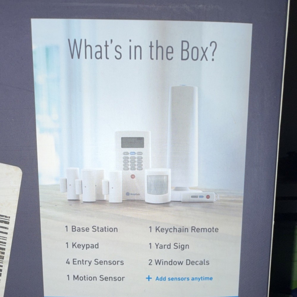 SimpliSafe Protect Wireless Security System Keypad Motion Remote- incomplete kit