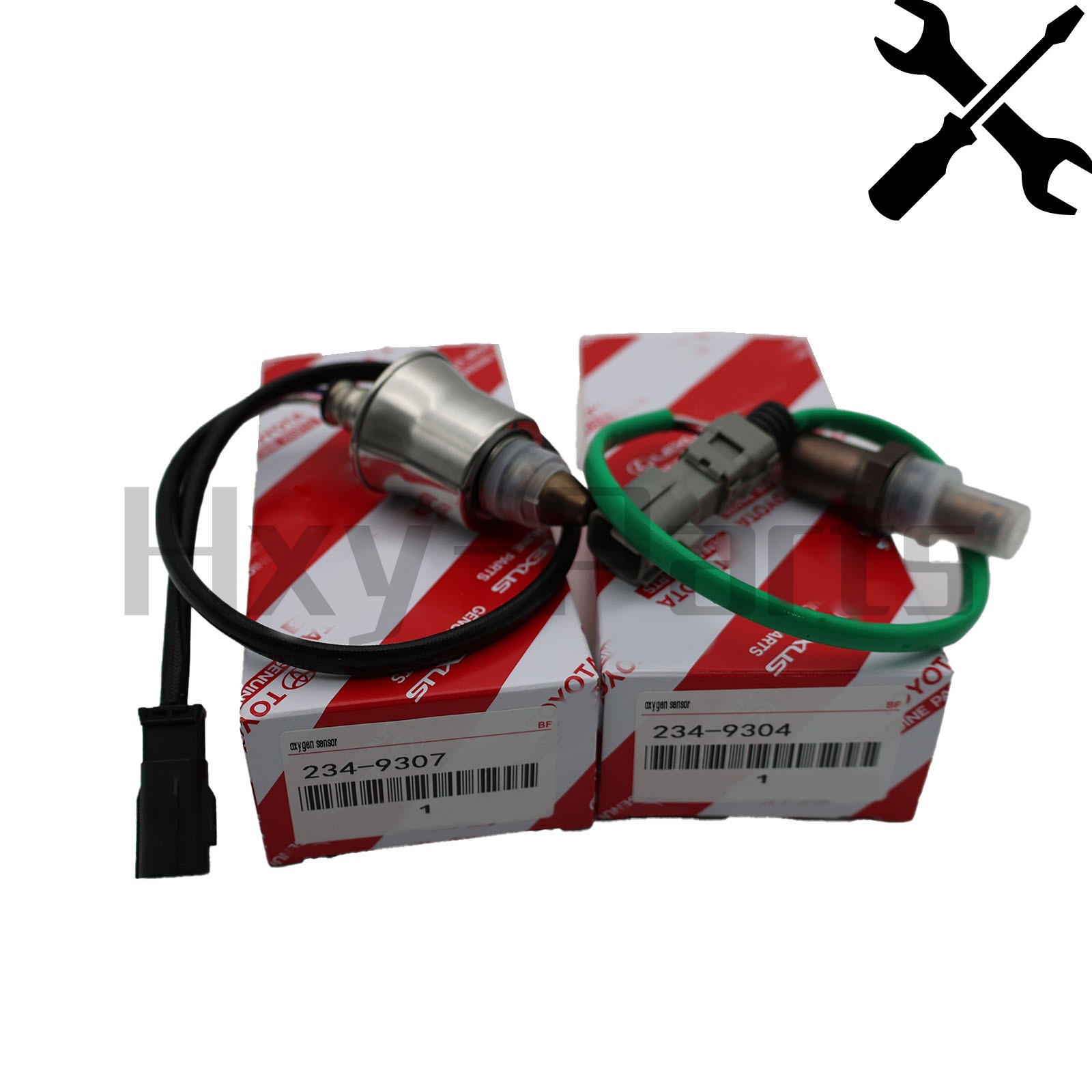 OEM 2X Front+Rear O2 Sensor For Toyota Camry Avalon 2.5L 89467-06250 89467-33210