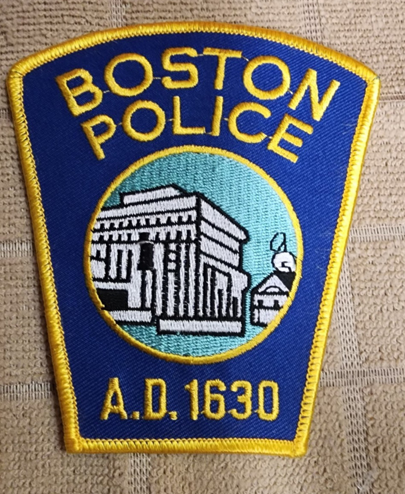 MA Boston Massachusetts Police Patch