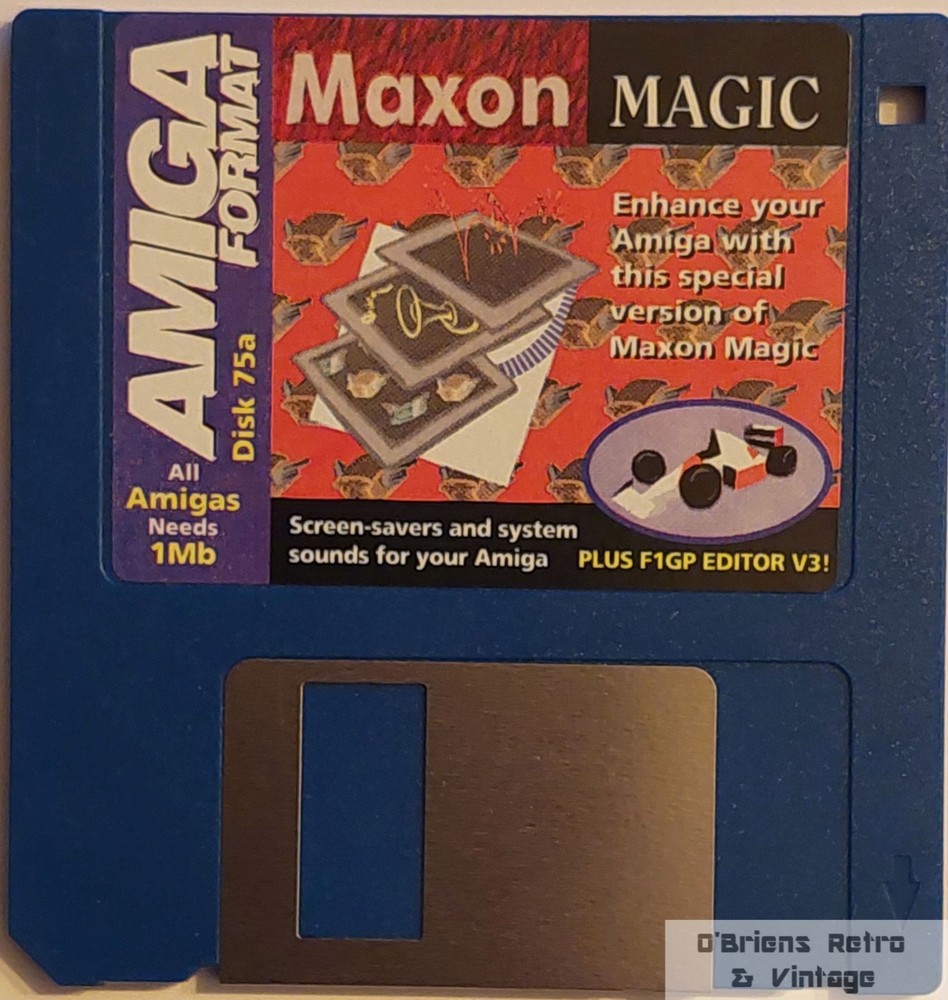 Amiga Format Cover Disk No. 75A - Maxon Magic - Commodore Amiga