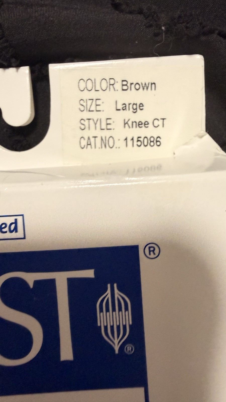 4 Pairs Compression Socks 15-20 mmHg Men Large Knee High JOBST Therafirm Lot