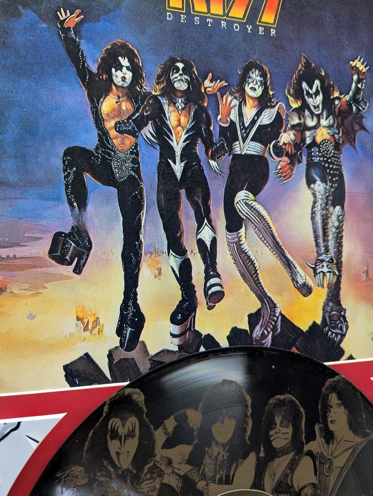 KISS display with video performance of Rock N Roll All Night
