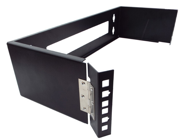 CNAweb 2U 19-Inch Hinged Wall Mount Bracket Network Equipment Rack