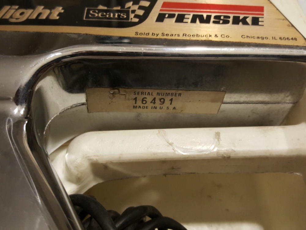 Sears Penske Timing Light Gun w/ Case